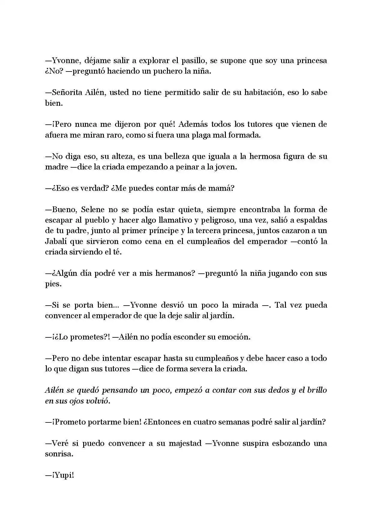 La Hija Maldita Del Imperio Rivadavia (Novela) - Capítulo 1 - Página 4 - LectorTMOo