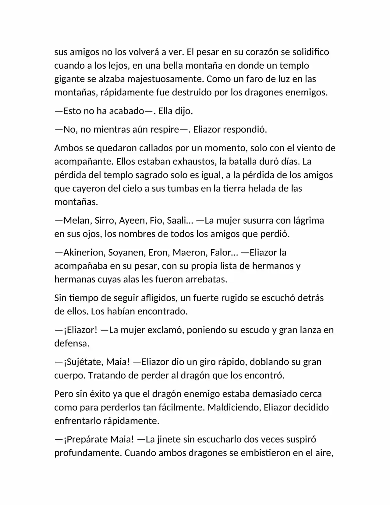 La Historia De Un Dragón Solitario (Novela) - Capítulo - Página 3 - LectorTMOo