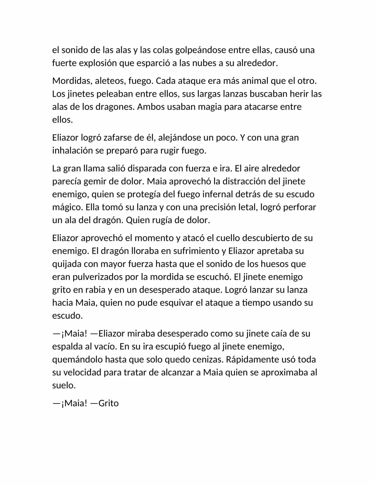 La Historia De Un Dragón Solitario (Novela) - Capítulo - Página 4 - LectorTMOo