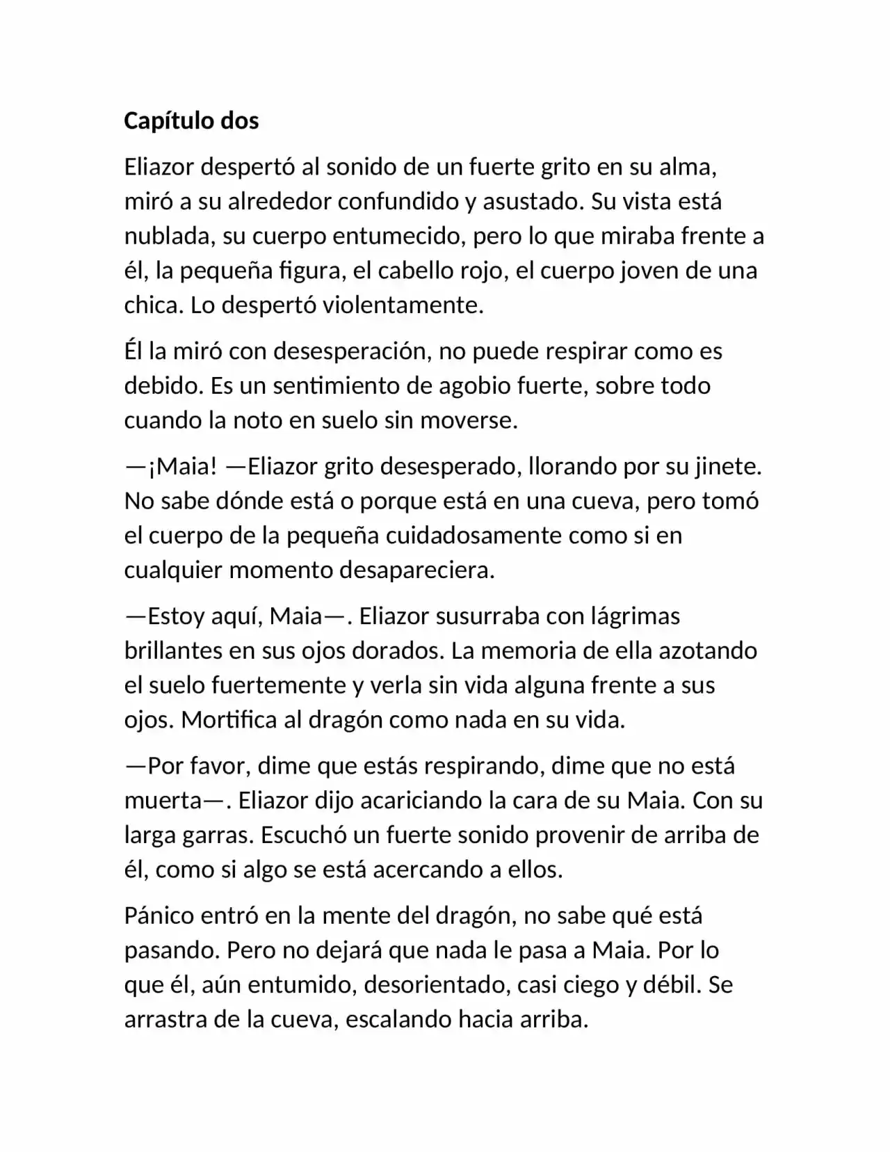 La Historia De Un Dragón Solitario (Novela) - Capítulo 2 - Página 1 - LectorTMOo