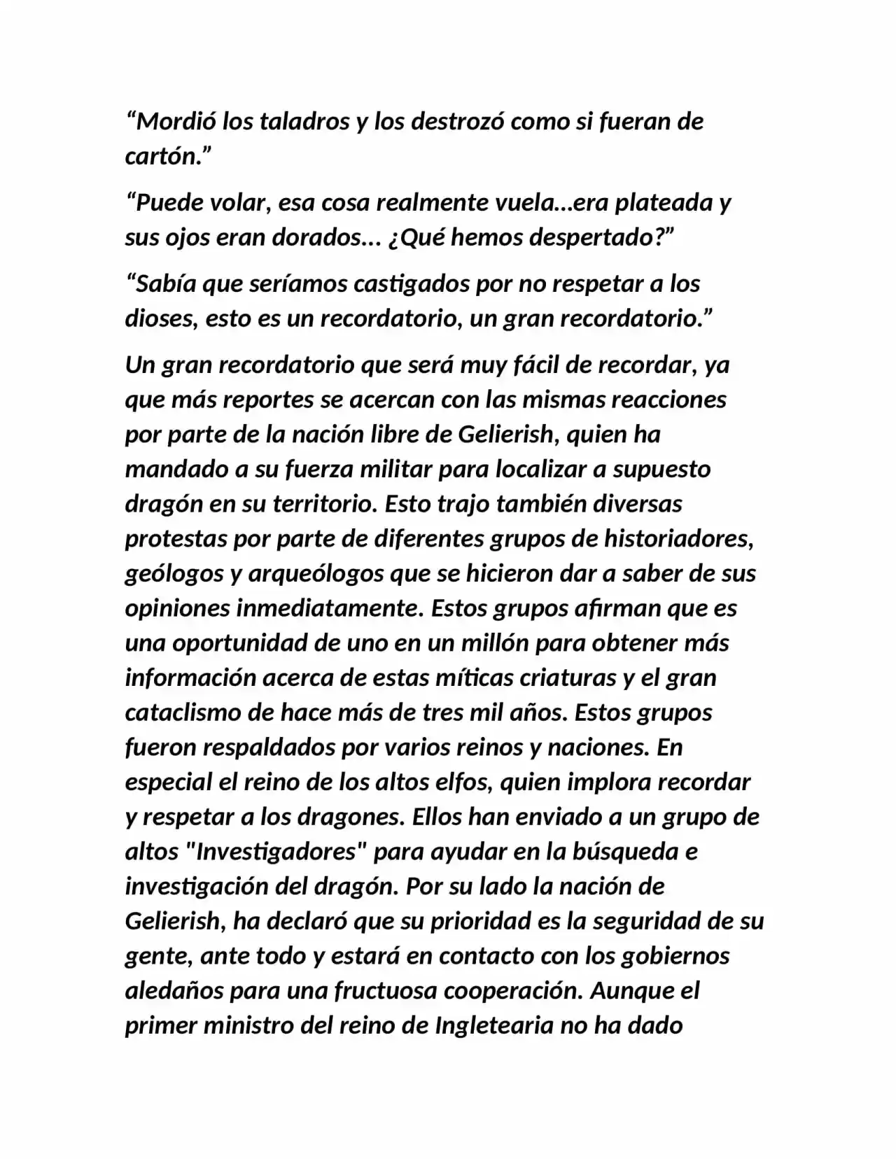 La Historia De Un Dragón Solitario (Novela) - Capítulo 2 - Página 7 - LectorTMOo