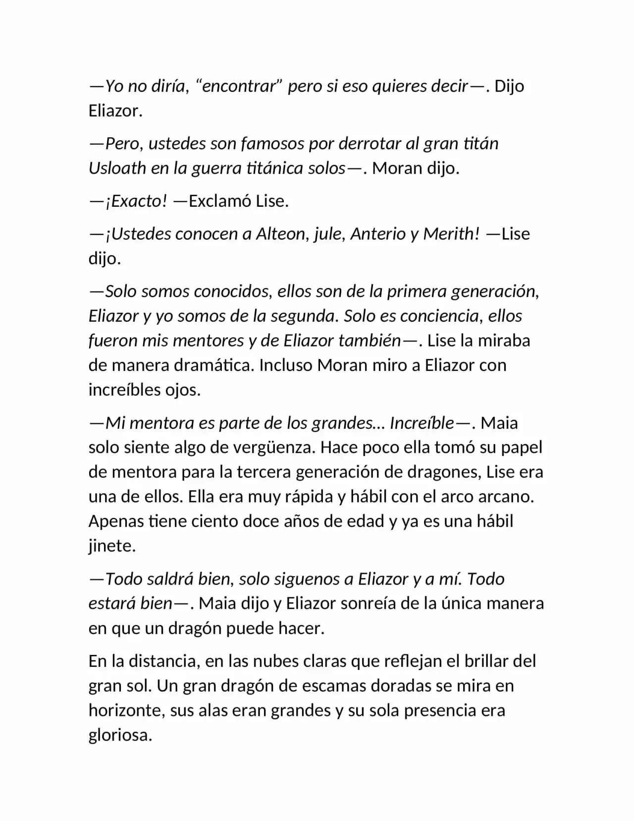 La Historia De Un Dragón Solitario (Novela) - Capítulo 2 - Página 18 - LectorTMOo