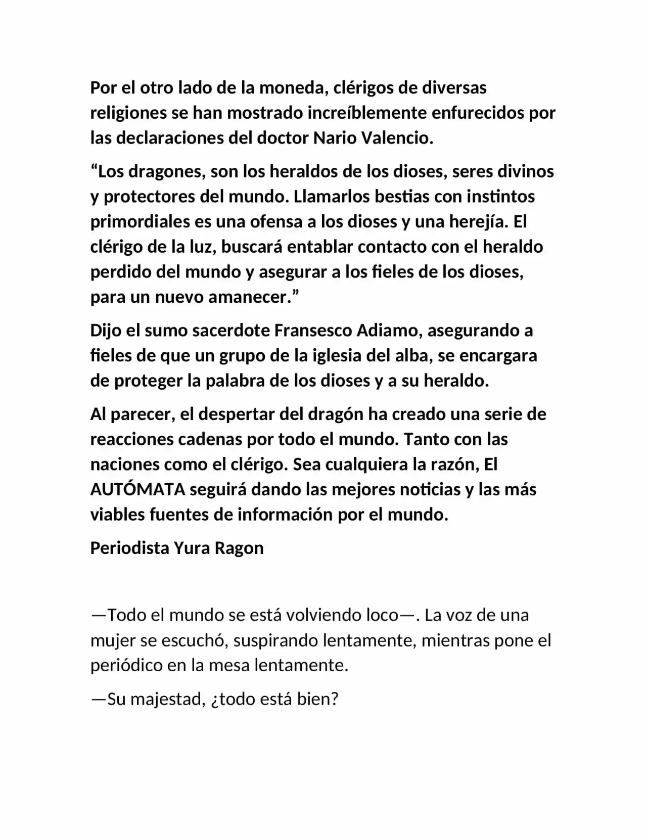 La Historia De Un Dragón Solitario (Novela) - Capítulo 4 - Página 2 - LectorTMOo