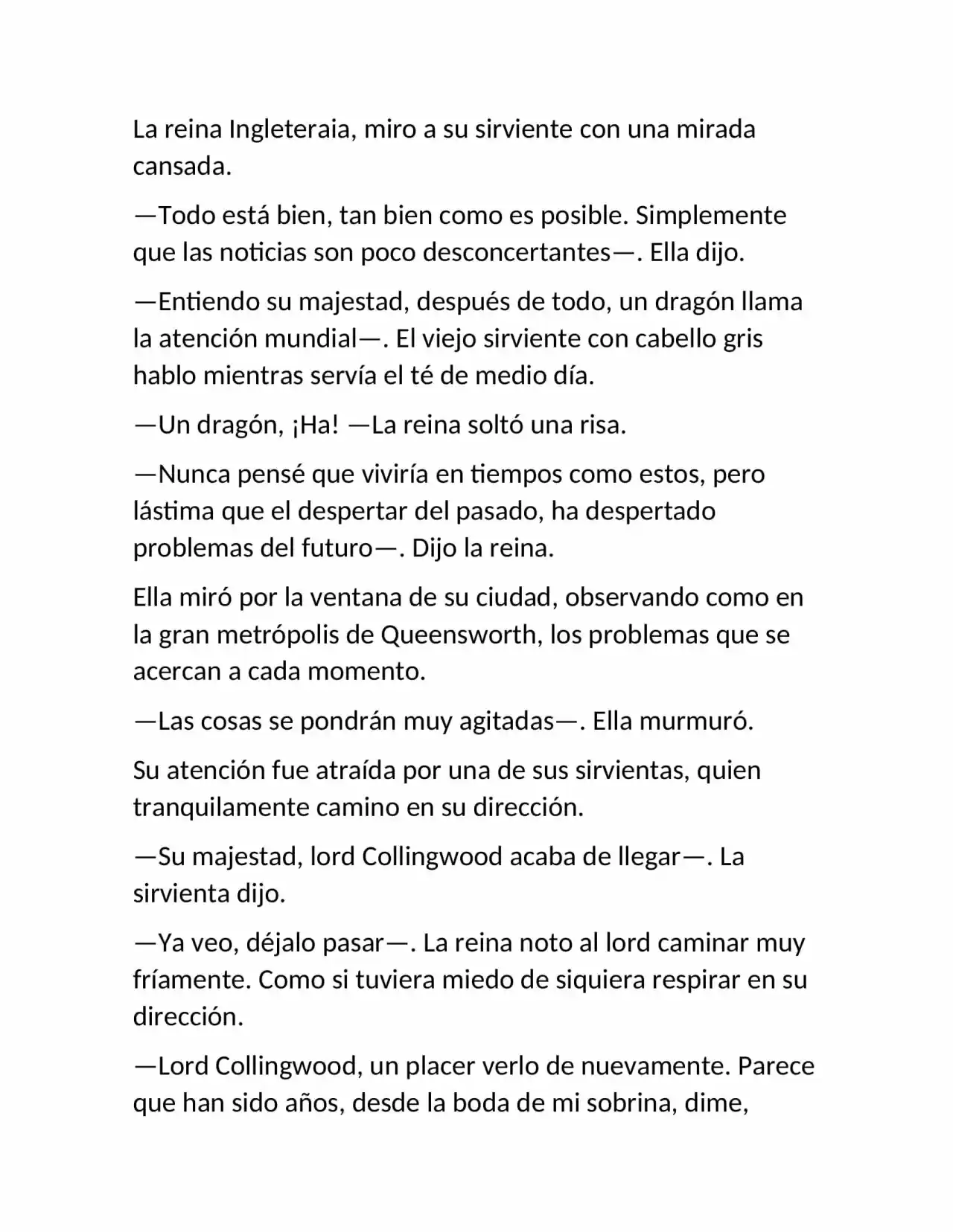 La Historia De Un Dragón Solitario (Novela) - Capítulo 4 - Página 3 - LectorTMOo