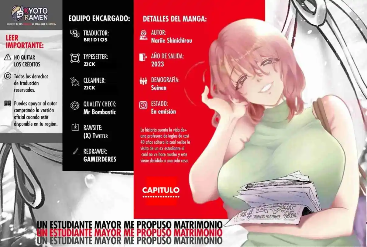 La Historia De Un Estudiante Mayor Que Me Propone Matrimonio - Capítulo 16 - Página 1 - LectorTMOo