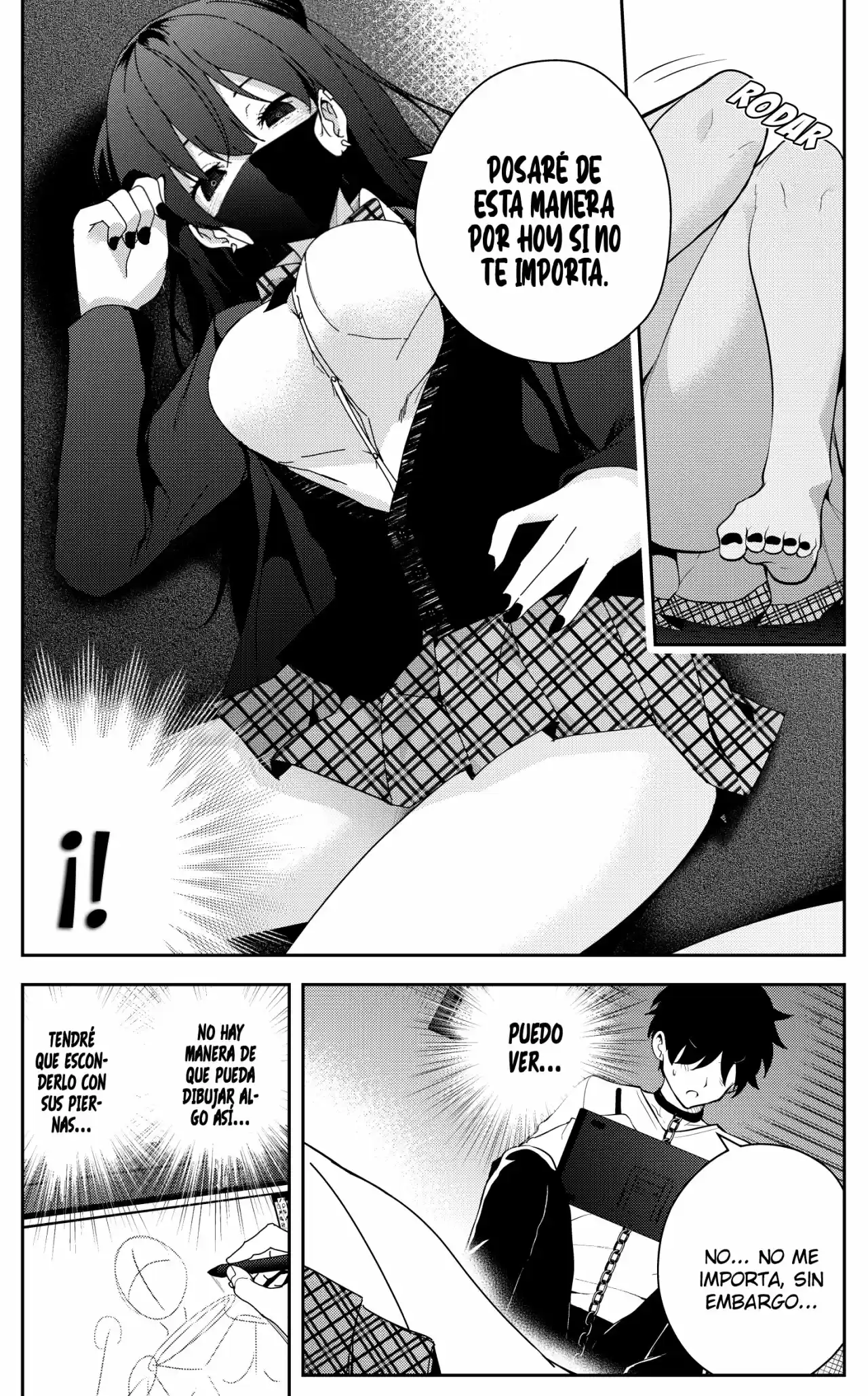 La Historia De Un Mangaka Confinado Por Una Extraña Chica De Secundaria - Capítulo 20 - Página 4 - LectorTMOo