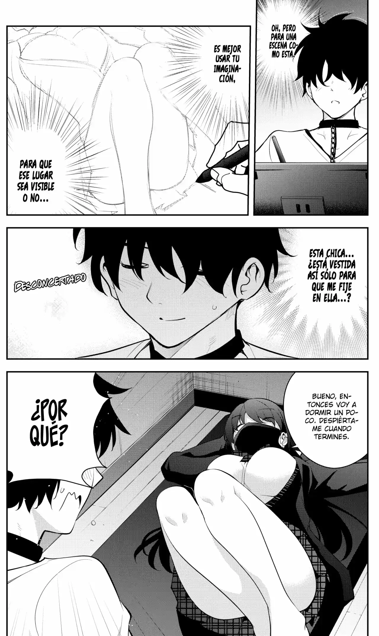 La Historia De Un Mangaka Confinado Por Una Extraña Chica De Secundaria - Capítulo 20 - Página 5 - LectorTMOo