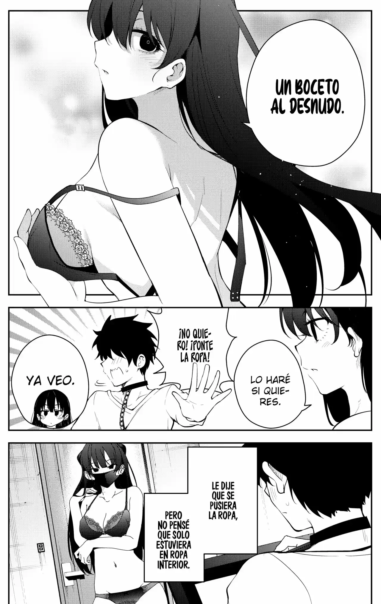 La Historia De Un Mangaka Confinado Por Una Extraña Chica De Secundaria - Capítulo 22 - Página 5 - LectorTMOo