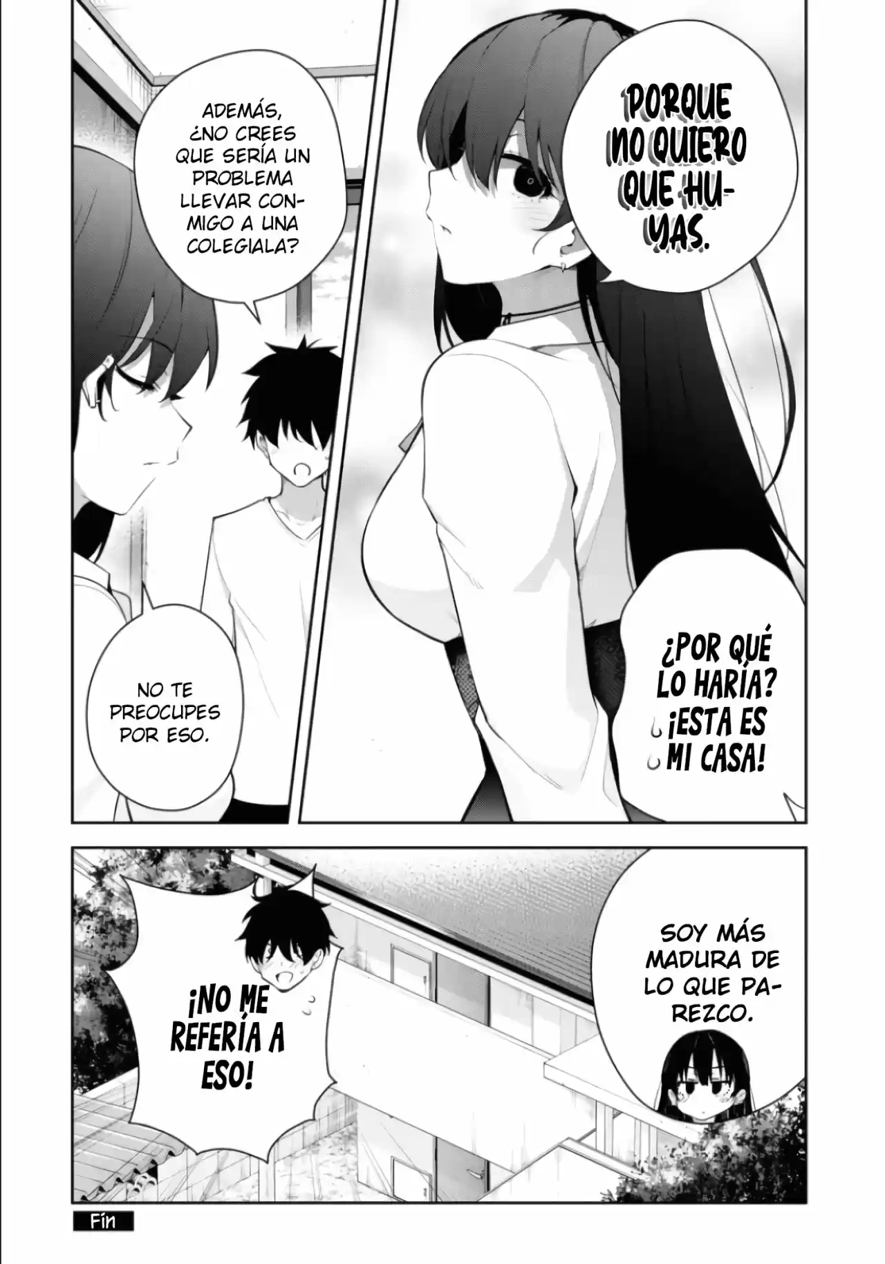 La Historia De Un Mangaka Confinado Por Una Extraña Chica De Secundaria - Capítulo 32 - Página 9 - LectorTMOo