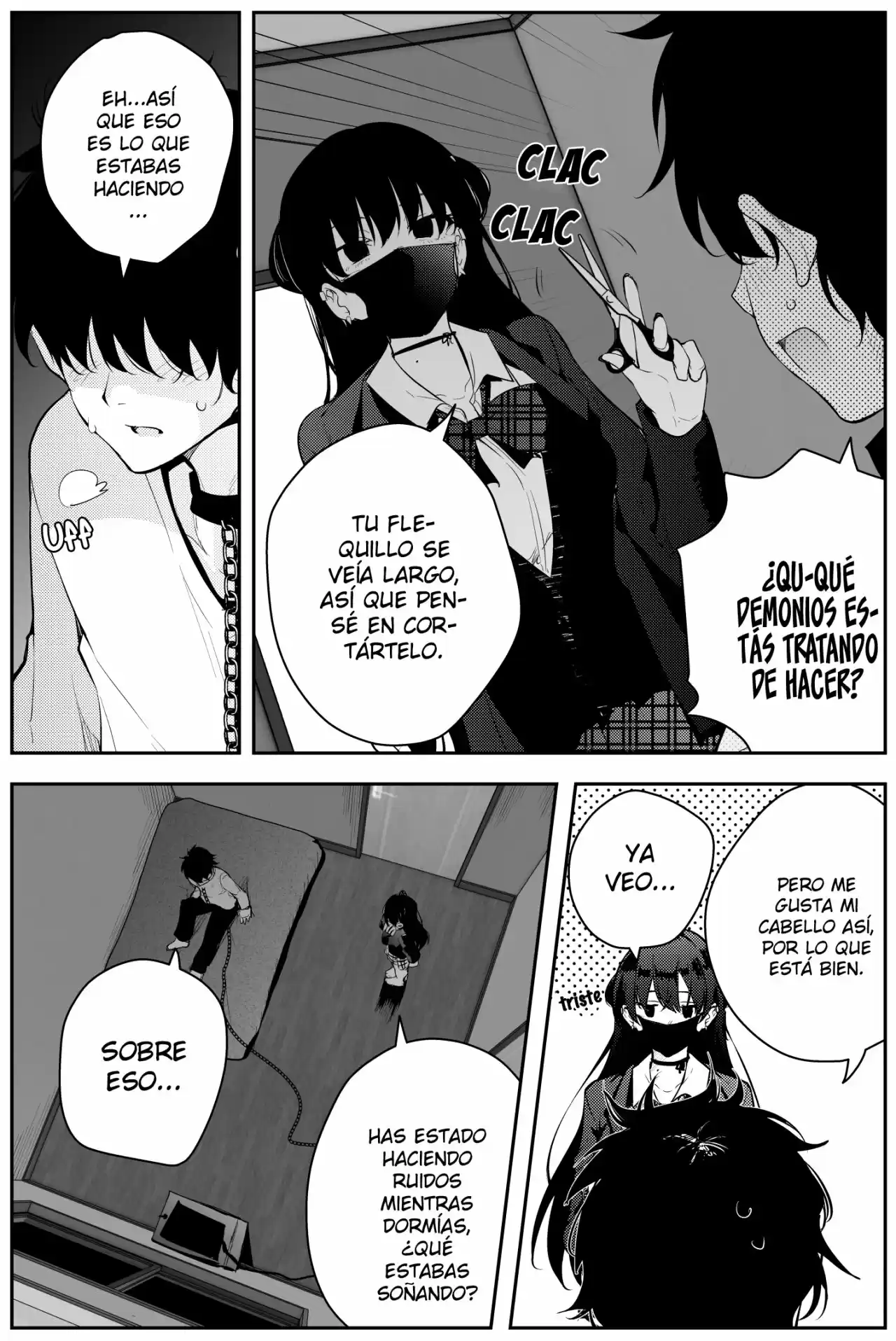 La Historia De Un Mangaka Confinado Por Una Extraña Chica De Secundaria - Capítulo 6 - Página 4 - LectorTMOo