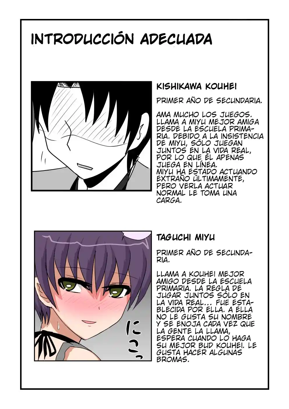 La Historia De Una Mejor Amiga, Que Es Una Chica Que Actúa De Forma Extraña Hoy En Día - Capítulo 9 - Página 4 - LectorTMOo