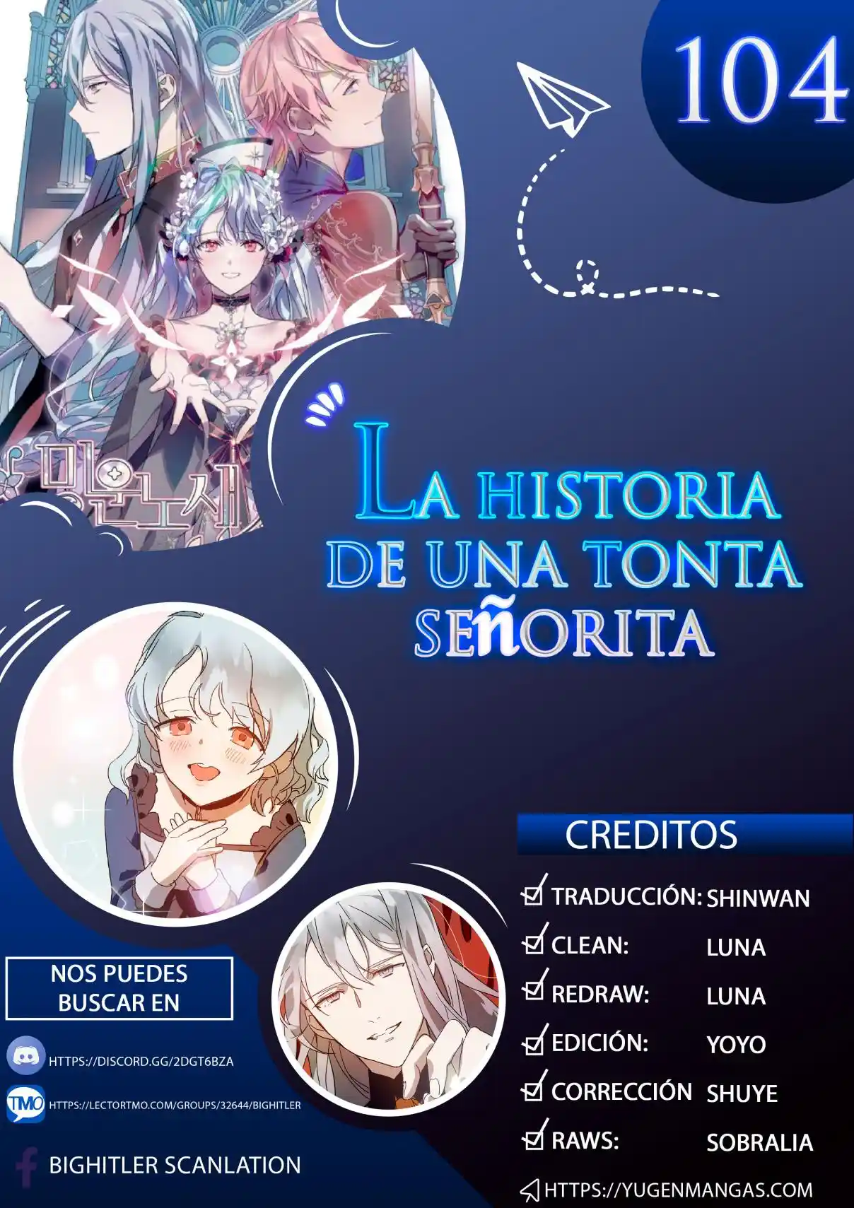 La Historia De Una Tonta Señorita Odiada - Capítulo 104 - Página 1 - LectorTMOo