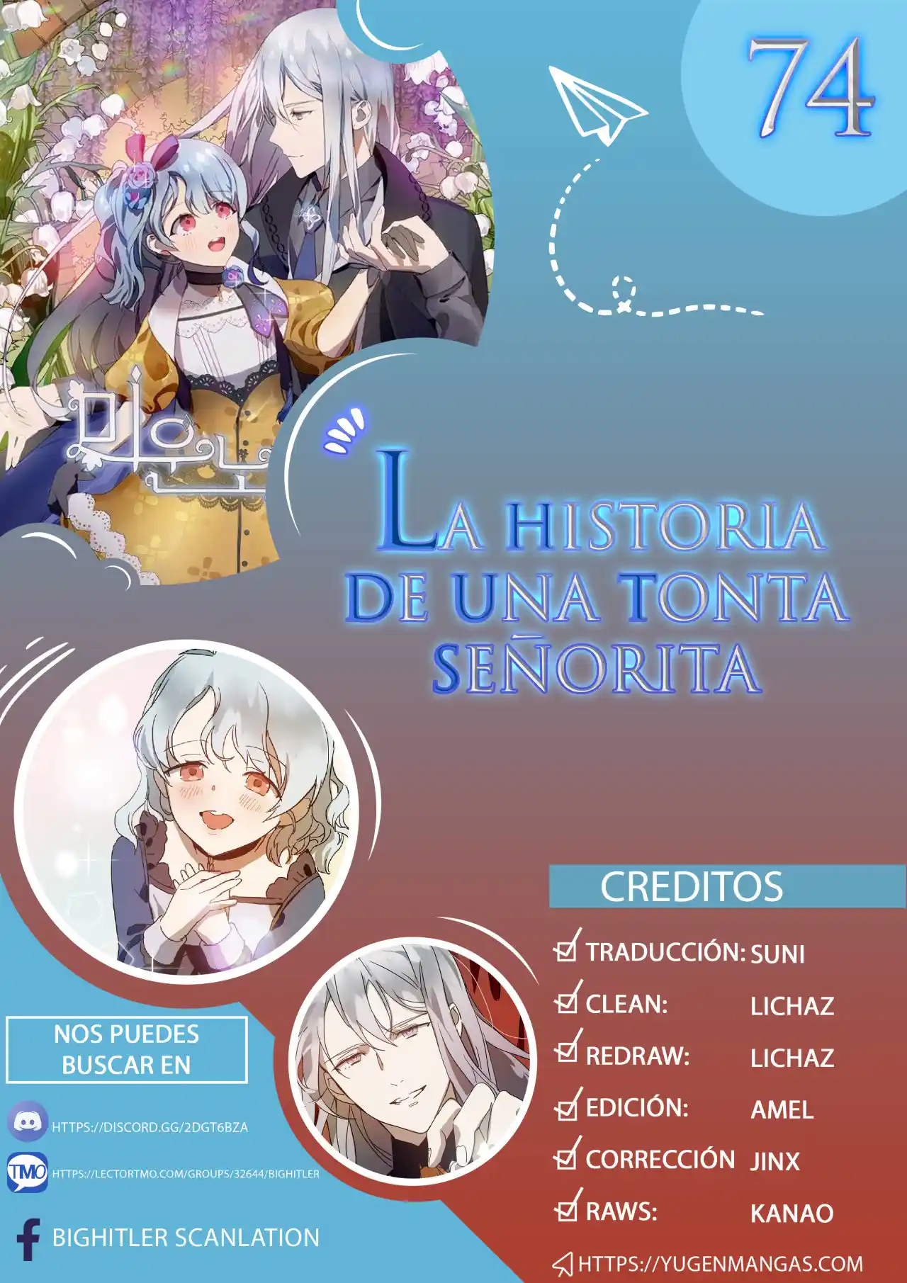 La Historia De Una Tonta Señorita Odiada - Capítulo 74 - Página 1 - LectorTMOo