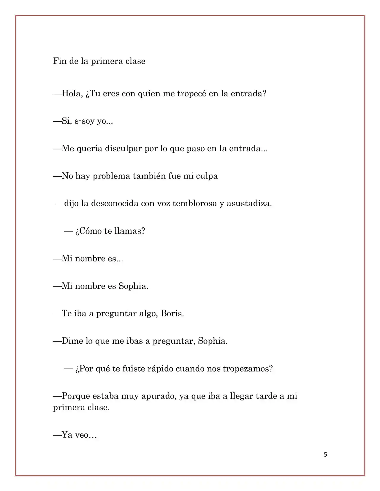 La Humanidad Esta En Peligro (Novela) - Capítulo 1 - Página 4 - LectorTMOo