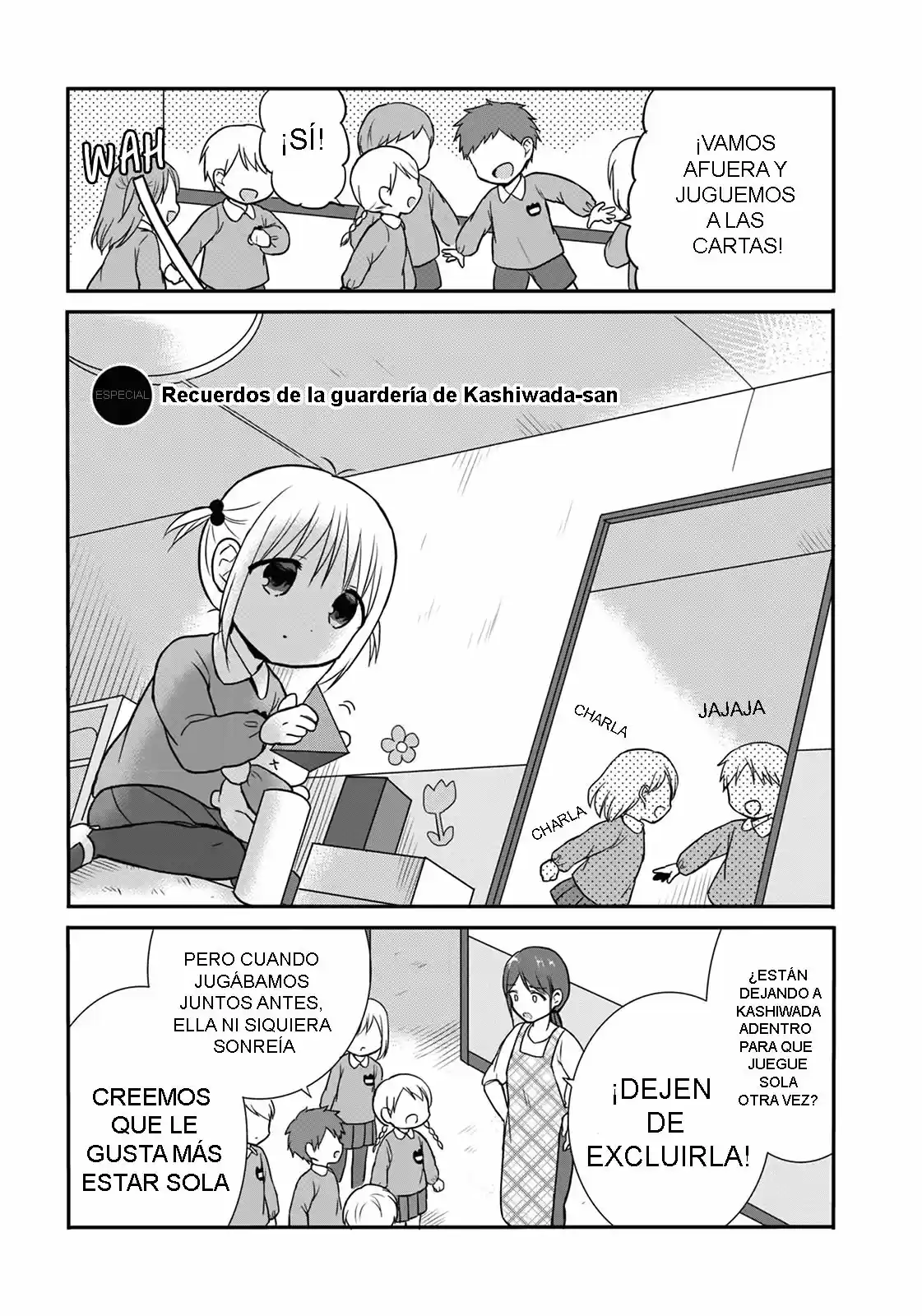 La Inexpresiva Kashiwada-san Y El Emocional Oota-kun | La Chica Inexpresiva Y El Chico Emocional - Capítulo 13.50 - Página 1 - LectorTMOo