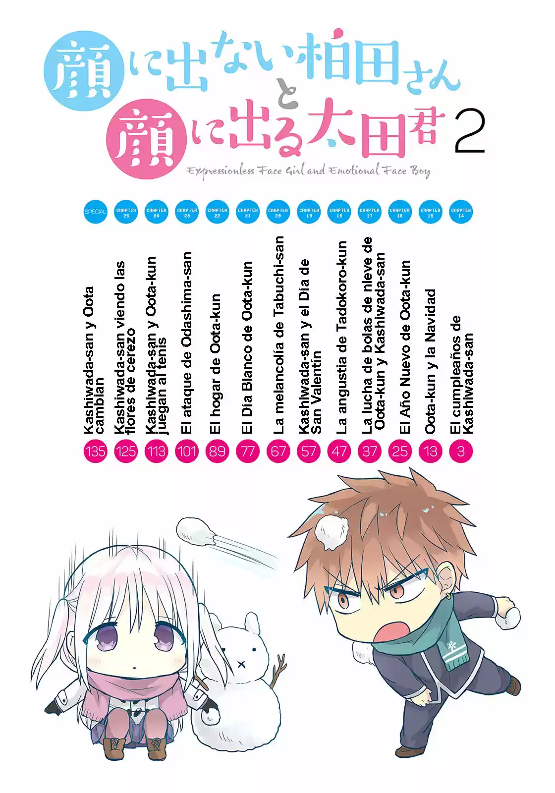 La Inexpresiva Kashiwada-san Y El Emocional Oota-kun | La Chica Inexpresiva Y El Chico Emocional - Capítulo 14 - Página 3 - LectorTMOo
