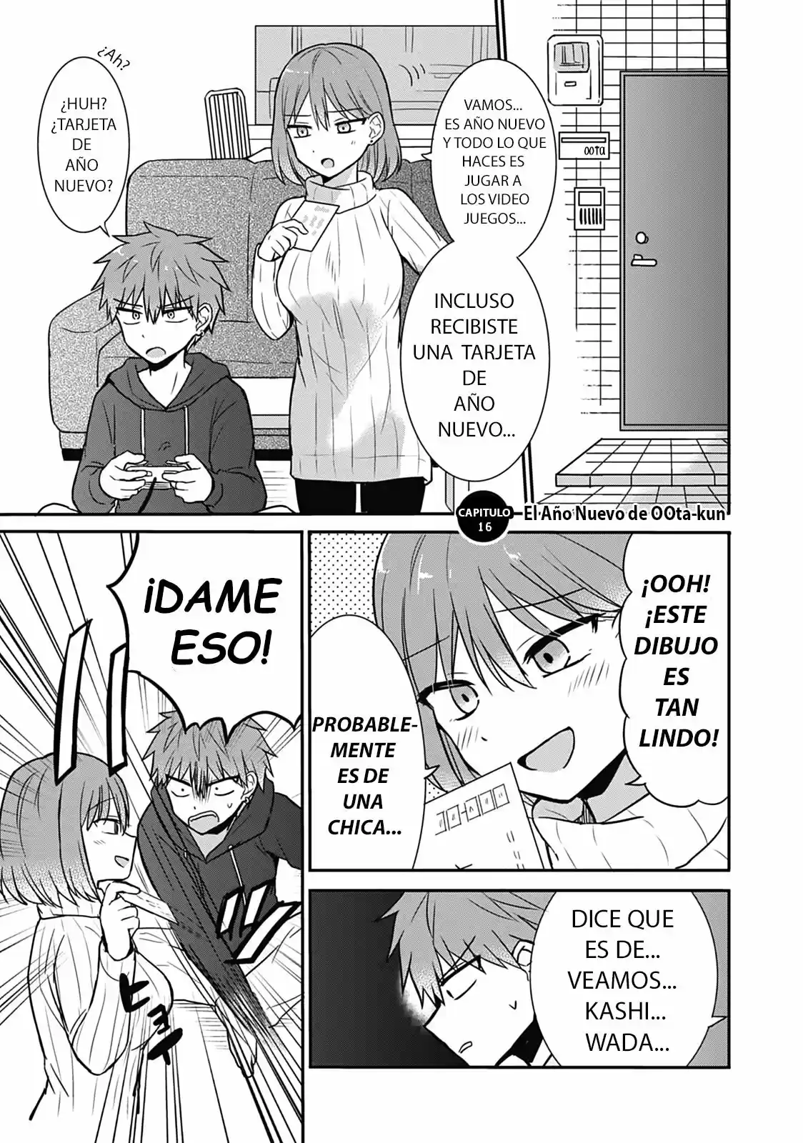 La Inexpresiva Kashiwada-san Y El Emocional Oota-kun | La Chica Inexpresiva Y El Chico Emocional - Capítulo 16 - Página 1 - LectorTMOo