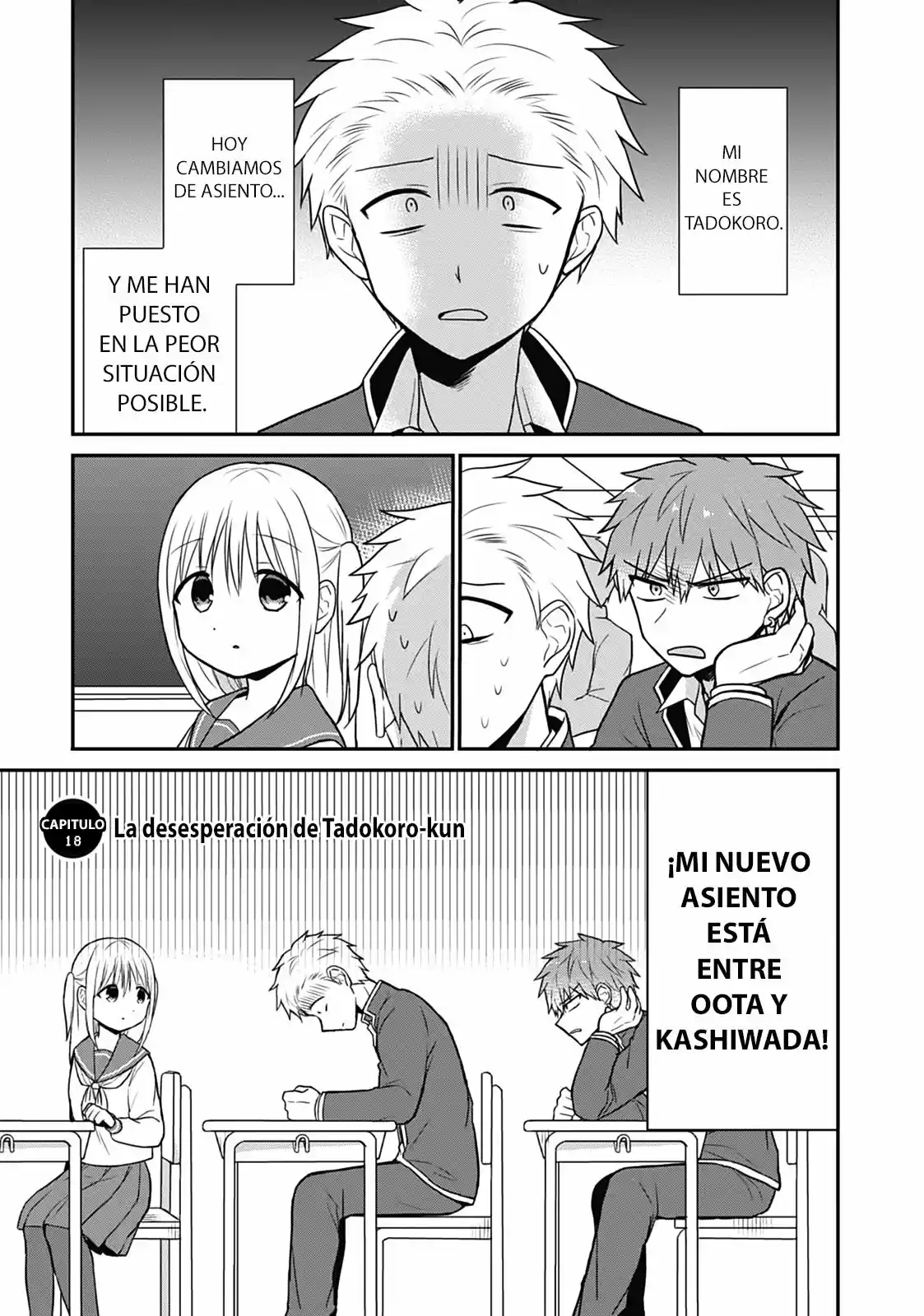 La Inexpresiva Kashiwada-san Y El Emocional Oota-kun | La Chica Inexpresiva Y El Chico Emocional - Capítulo 18 - Página 1 - LectorTMOo