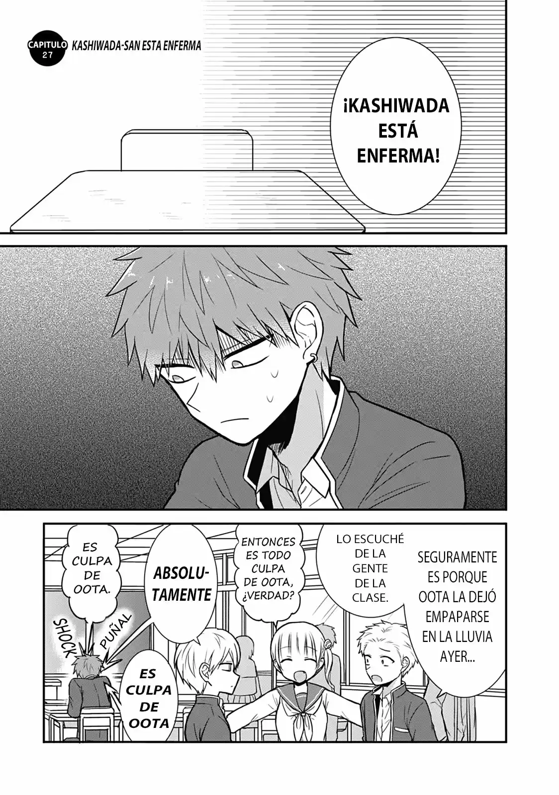 La Inexpresiva Kashiwada-san Y El Emocional Oota-kun | La Chica Inexpresiva Y El Chico Emocional - Capítulo 27 - Página 2 - LectorTMOo
