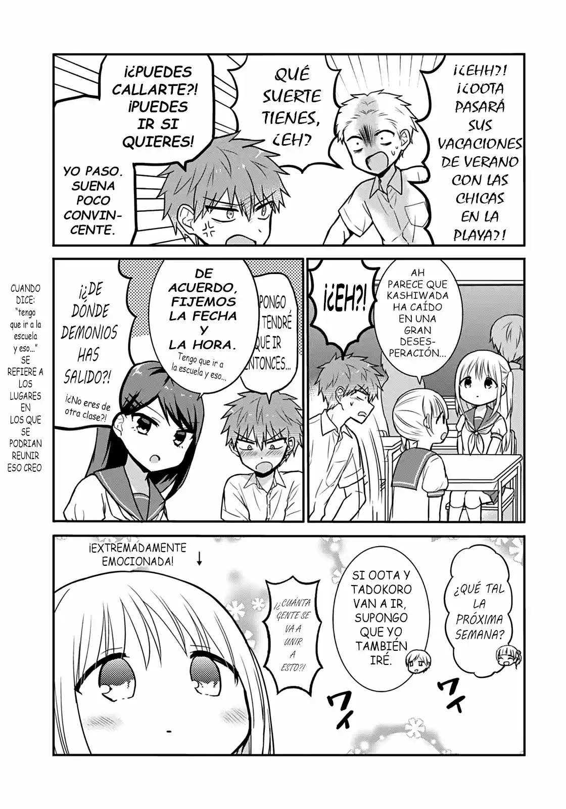 La Inexpresiva Kashiwada-san Y El Emocional Oota-kun | La Chica Inexpresiva Y El Chico Emocional - Capítulo 33 - Página 4 - LectorTMOo
