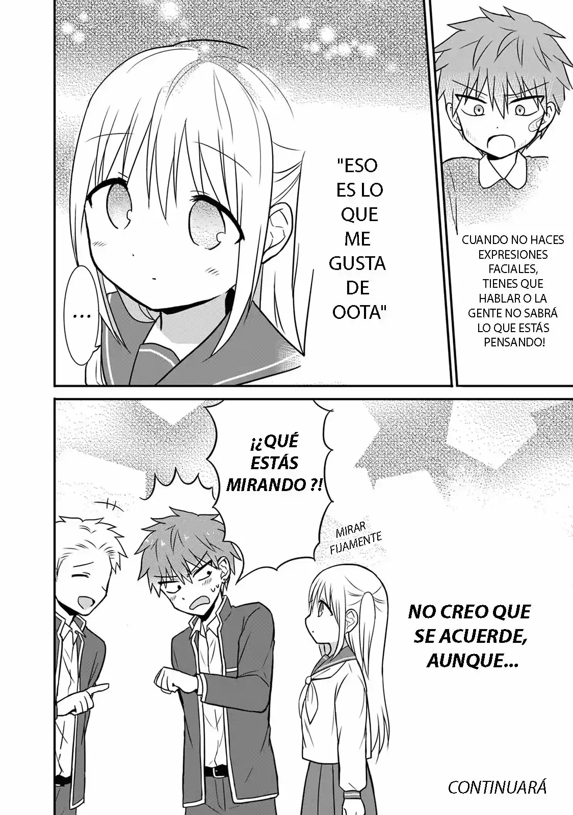 La Inexpresiva Kashiwada-san Y El Emotivo Oota-kun | La Chica Inexpresiva Y El Chico Emocional capítulo 13.50 página 8
