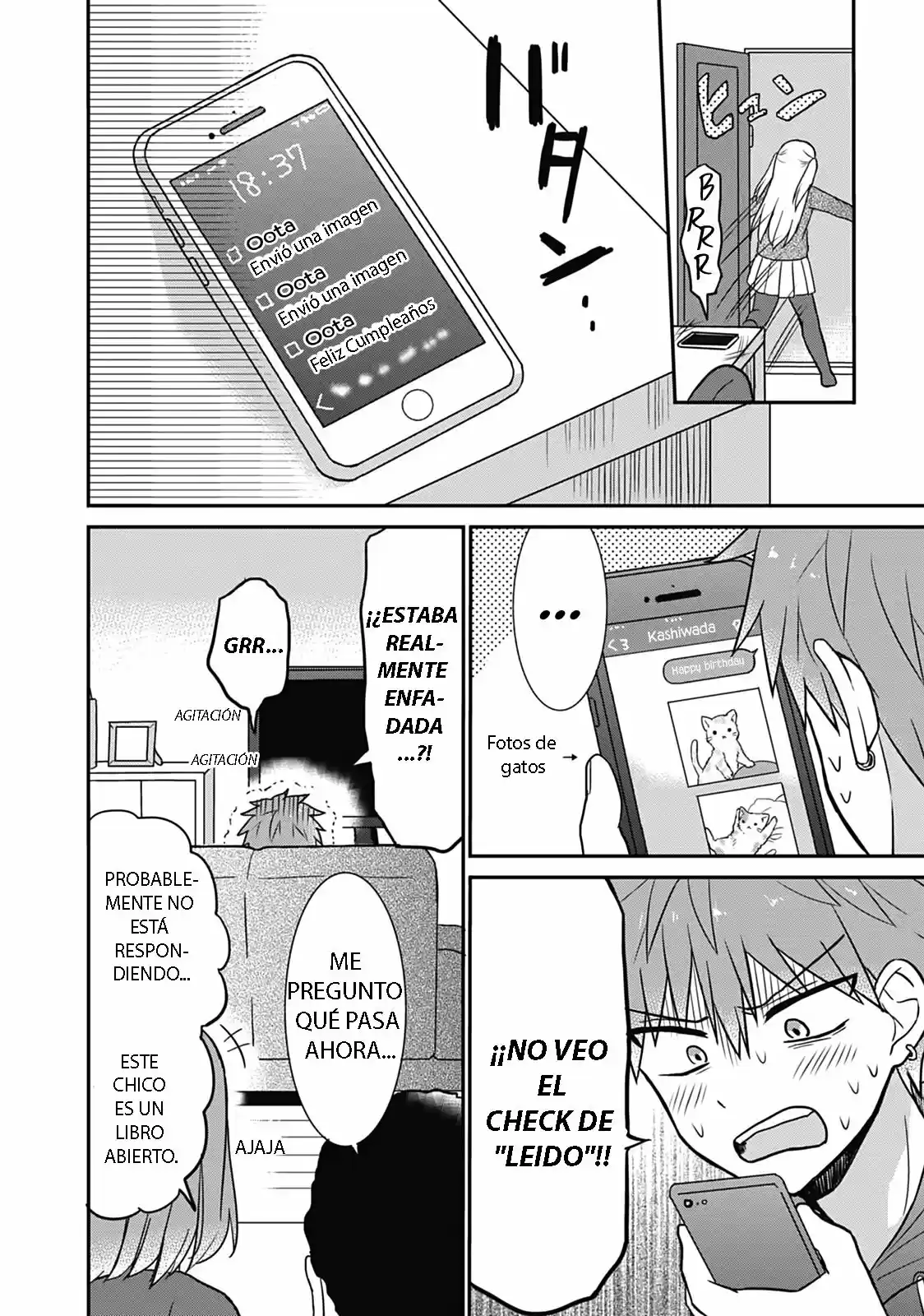La Inexpresiva Kashiwada-san Y El Emotivo Oota-kun | La Chica Inexpresiva Y El Chico Emocional capítulo 14 página 10