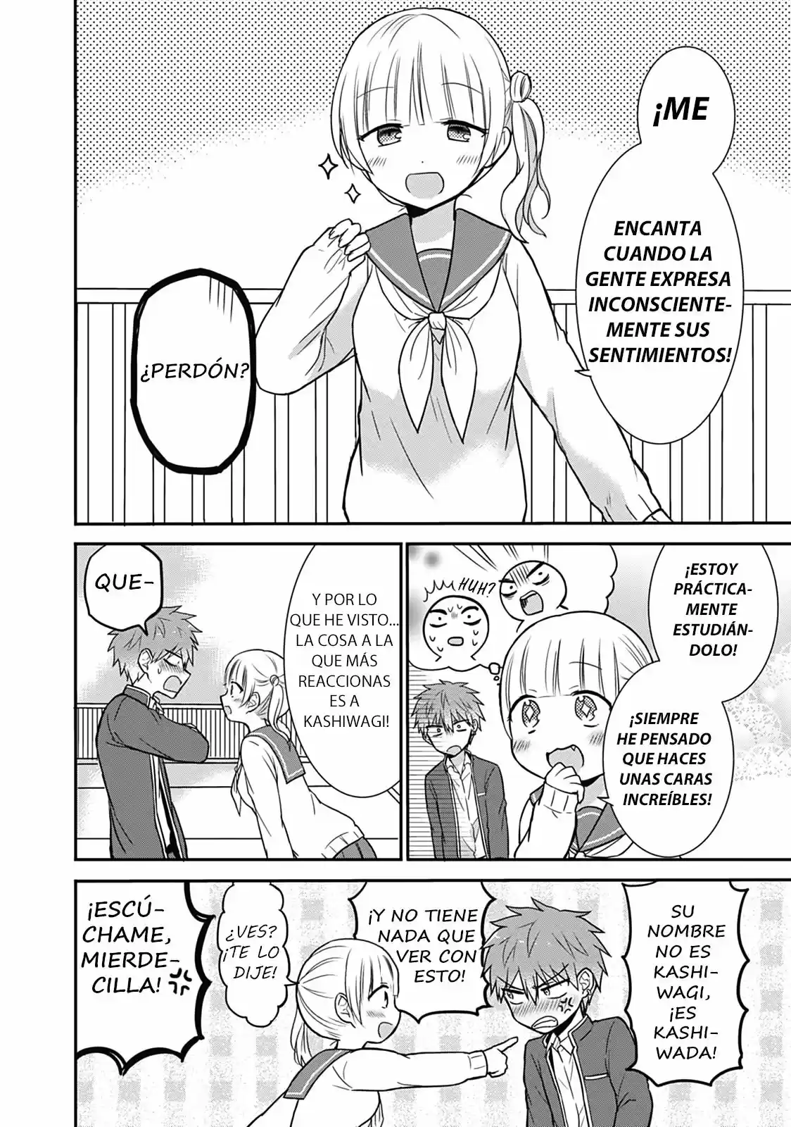 La Inexpresiva Kashiwada-san Y El Emotivo Oota-kun | La Chica Inexpresiva Y El Chico Emocional capítulo 23 página 8