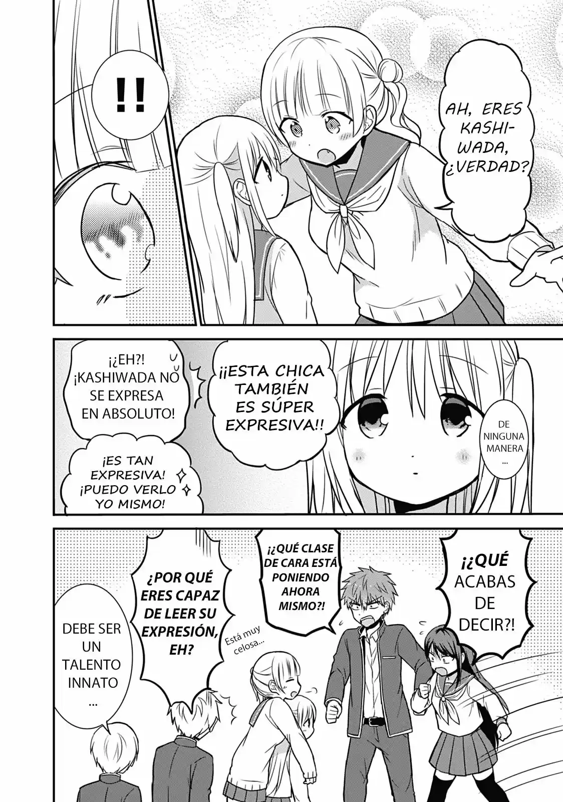 La Inexpresiva Kashiwada-san Y El Emotivo Oota-kun | La Chica Inexpresiva Y El Chico Emocional capítulo 23 página 10