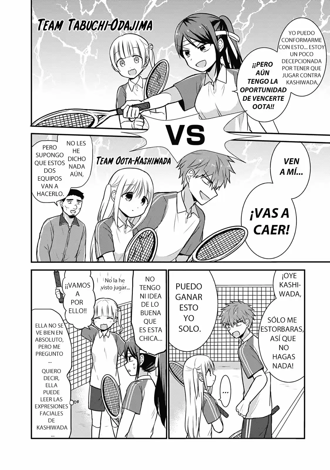 La Inexpresiva Kashiwada-san Y El Emotivo Oota-kun | La Chica Inexpresiva Y El Chico Emocional capítulo 24 página 4