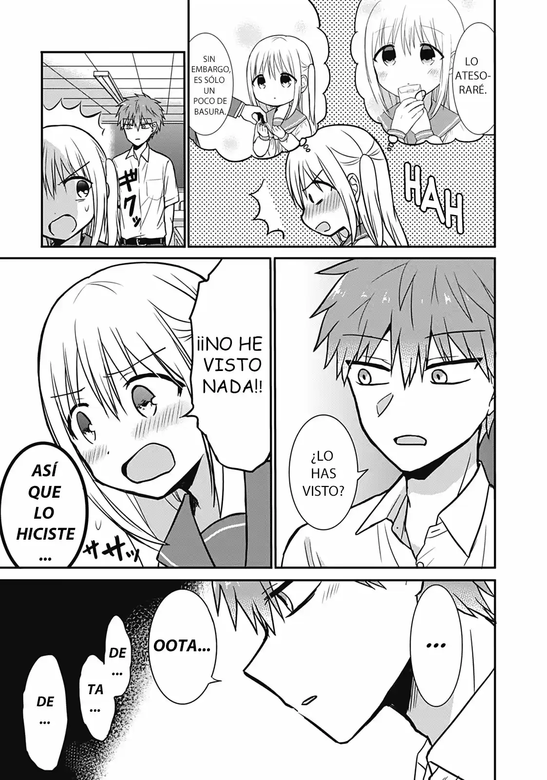 La Inexpresiva Kashiwada-san Y El Emotivo Oota-kun | La Chica Inexpresiva Y El Chico Emocional capítulo 25.50 página 7