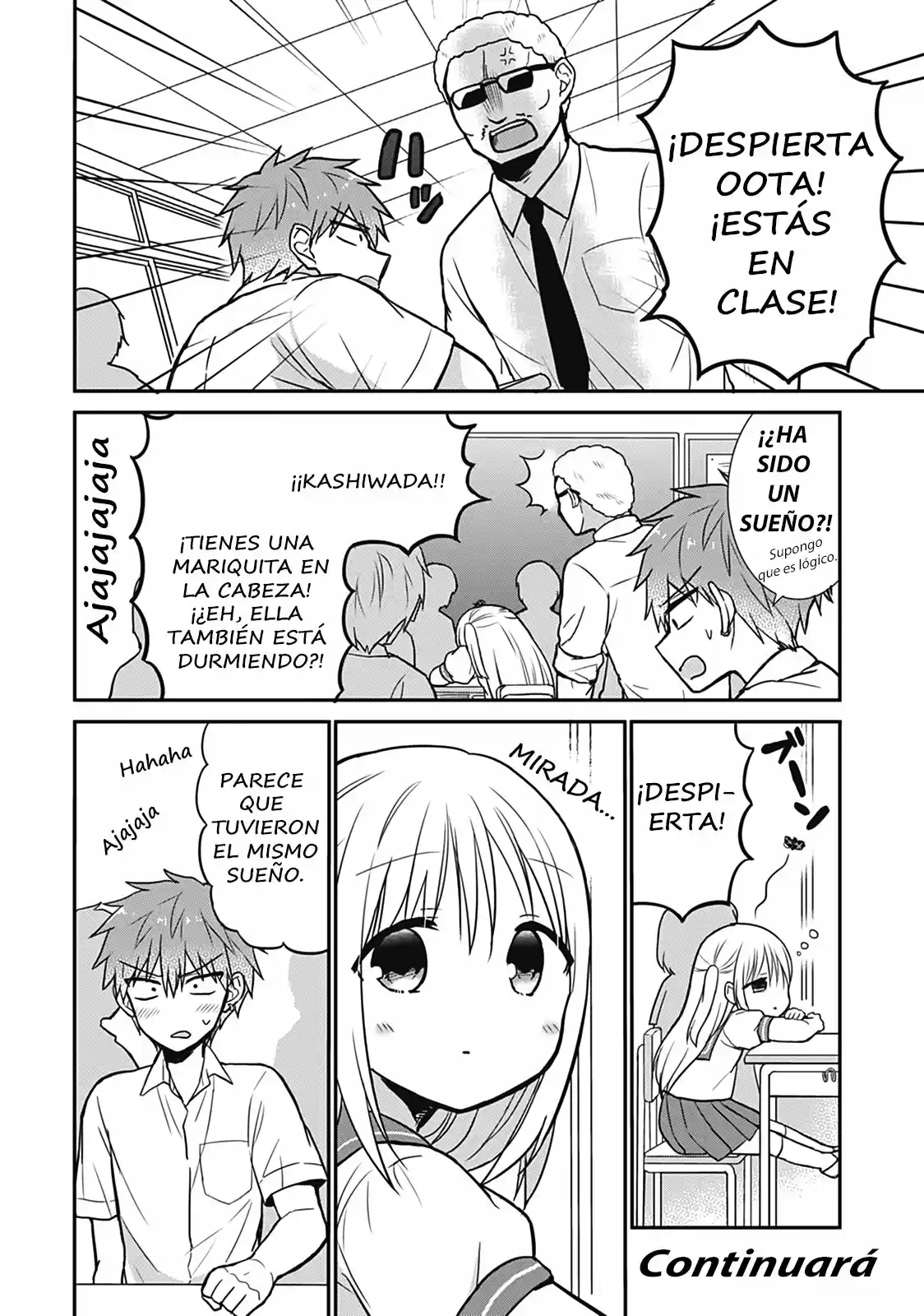 La Inexpresiva Kashiwada-san Y El Emotivo Oota-kun | La Chica Inexpresiva Y El Chico Emocional capítulo 25.50 página 8