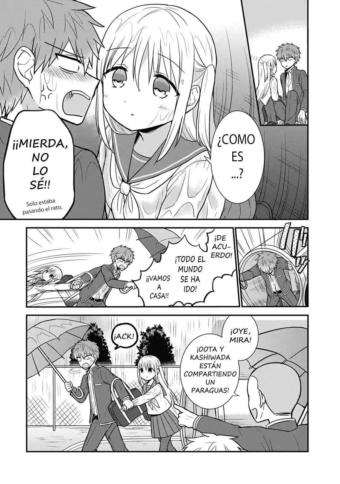 La Inexpresiva Kashiwada-san Y El Emotivo Oota-kun | La Chica Inexpresiva Y El Chico Emocional capítulo 26 página 9