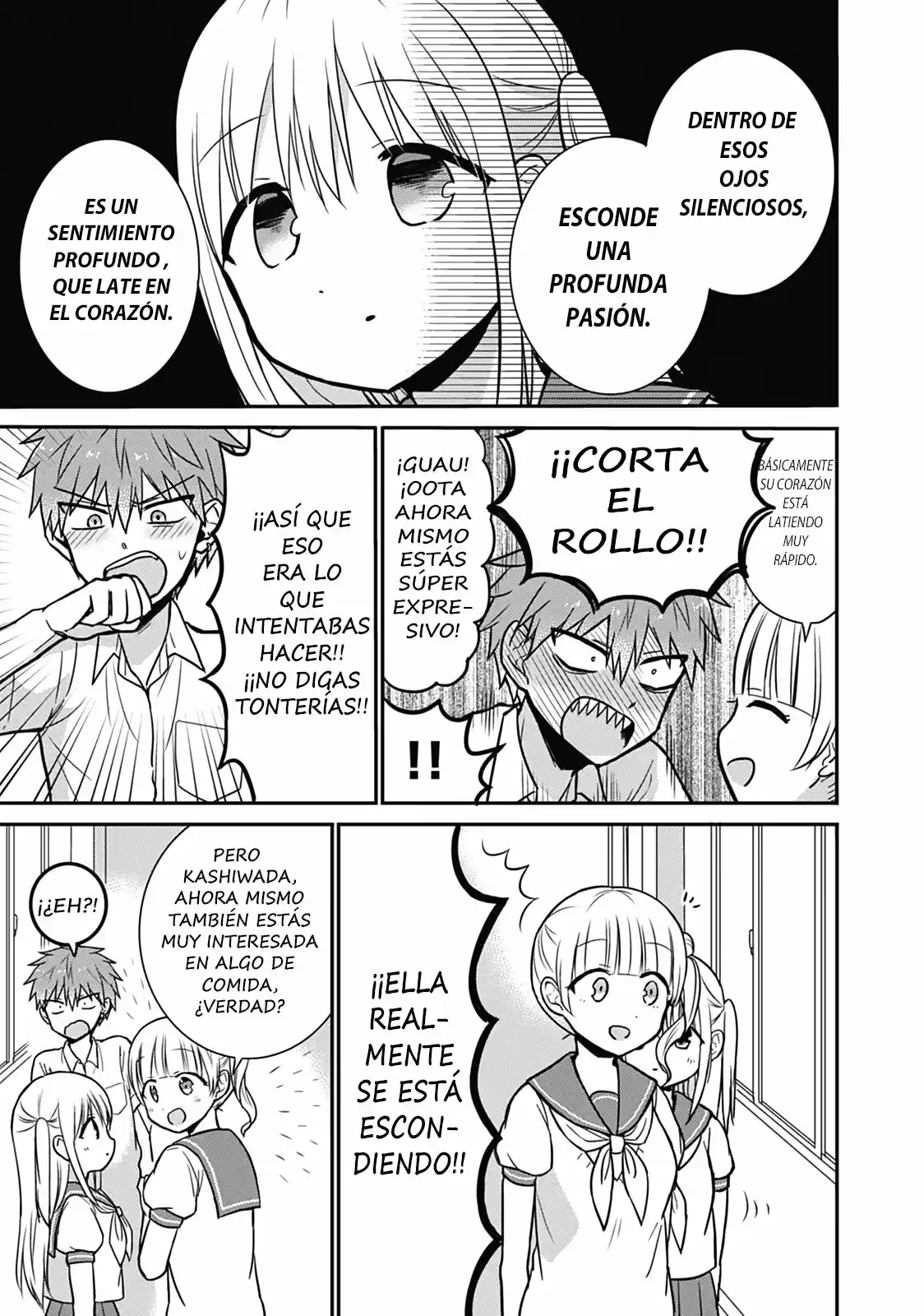 La Inexpresiva Kashiwada-san Y El Emotivo Oota-kun | La Chica Inexpresiva Y El Chico Emocional capítulo 29 página 13