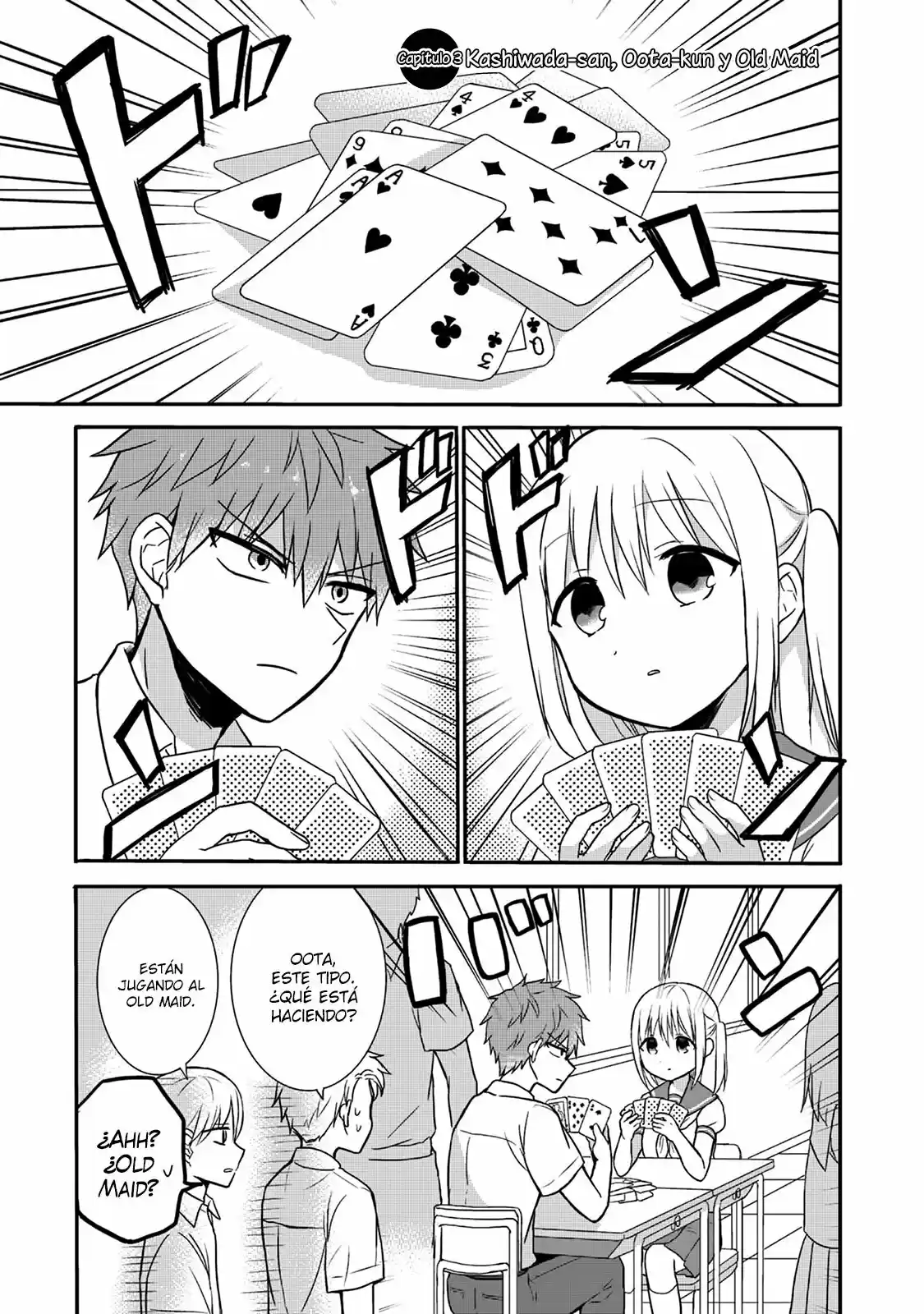 La Inexpresiva Kashiwada-san Y El Emotivo Oota-kun | La Chica Inexpresiva Y El Chico Emocional capítulo 3 página 4