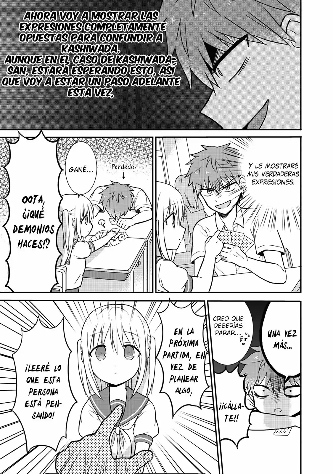 La Inexpresiva Kashiwada-san Y El Emotivo Oota-kun | La Chica Inexpresiva Y El Chico Emocional capítulo 3 página 6