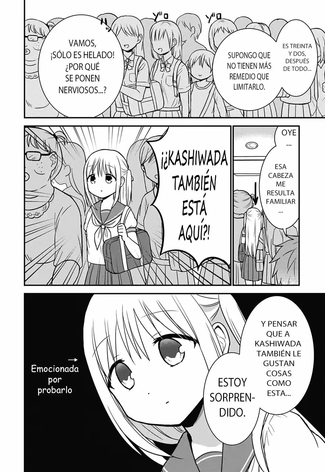 La Inexpresiva Kashiwada-san Y El Emotivo Oota-kun | La Chica Inexpresiva Y El Chico Emocional capítulo 30 página 5