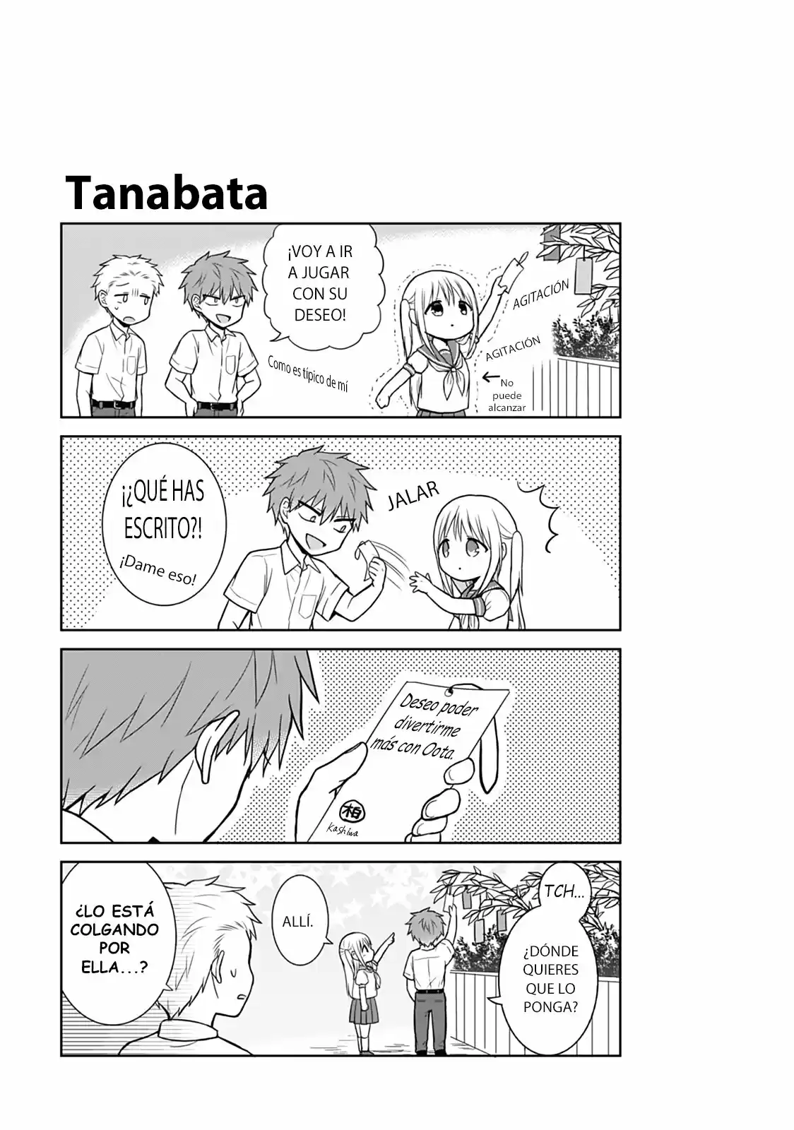 La Inexpresiva Kashiwada-san Y El Emotivo Oota-kun | La Chica Inexpresiva Y El Chico Emocional capítulo 30 página 12
