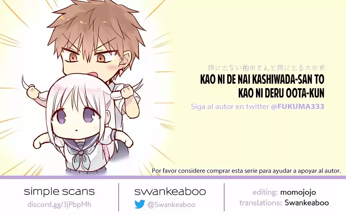 La Inexpresiva Kashiwada-san Y El Emotivo Oota-kun | La Chica Inexpresiva Y El Chico Emocional capítulo 30 página 13