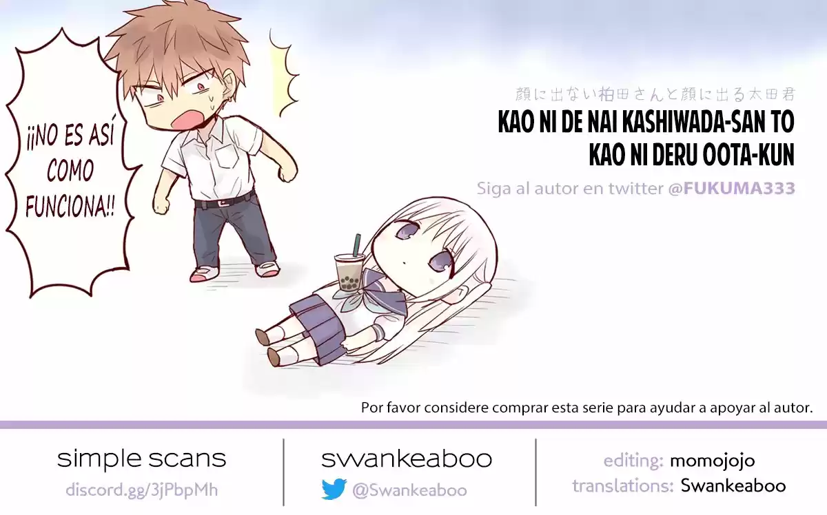 La Inexpresiva Kashiwada-san Y El Emotivo Oota-kun | La Chica Inexpresiva Y El Chico Emocional capítulo 31 página 12