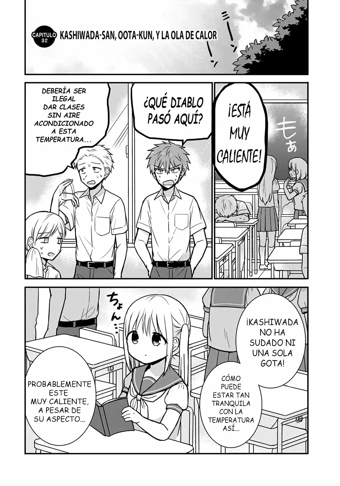 La Inexpresiva Kashiwada-san Y El Emotivo Oota-kun | La Chica Inexpresiva Y El Chico Emocional capítulo 32 página 4