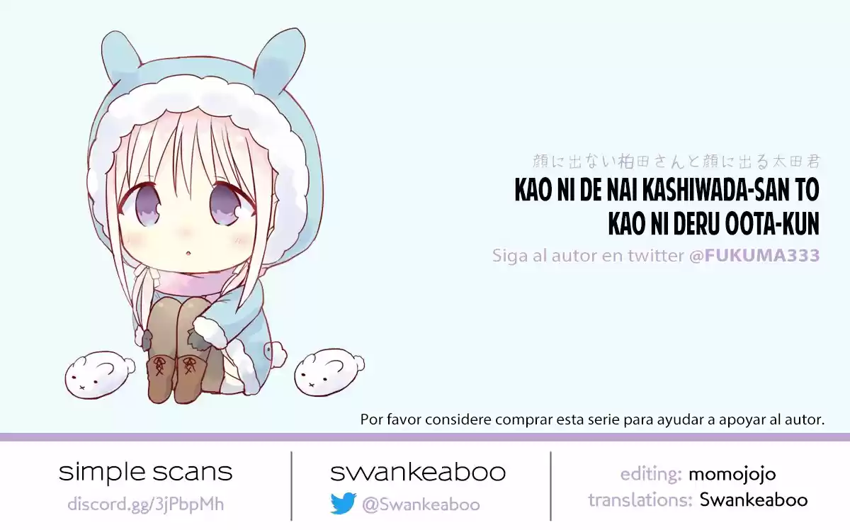 La Inexpresiva Kashiwada-san Y El Emotivo Oota-kun | La Chica Inexpresiva Y El Chico Emocional capítulo 32 página 21