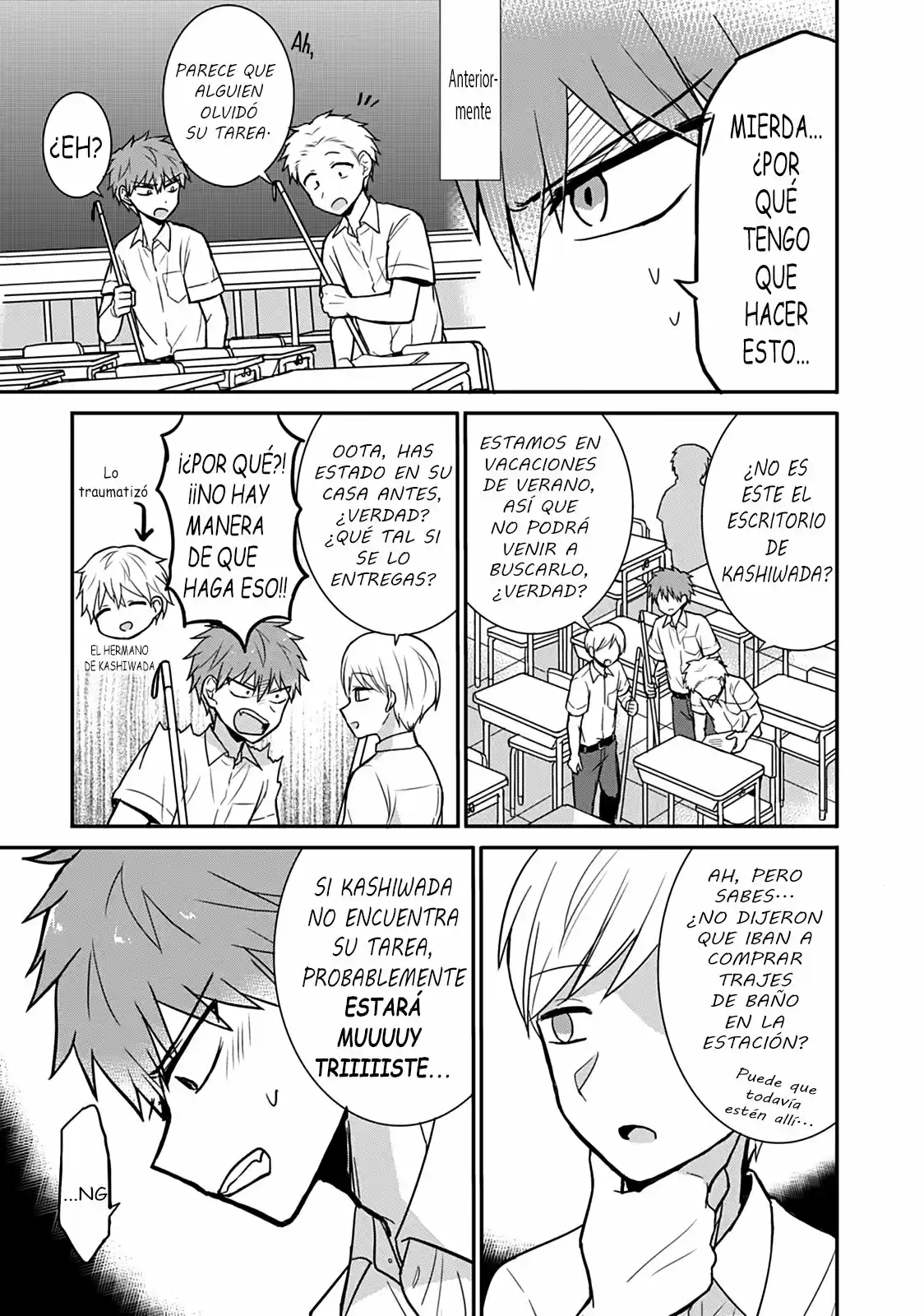La Inexpresiva Kashiwada-san Y El Emotivo Oota-kun | La Chica Inexpresiva Y El Chico Emocional capítulo 33 página 7