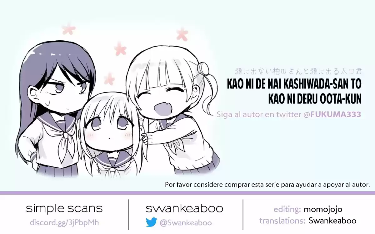 La Inexpresiva Kashiwada-san Y El Emotivo Oota-kun | La Chica Inexpresiva Y El Chico Emocional capítulo 33 página 21