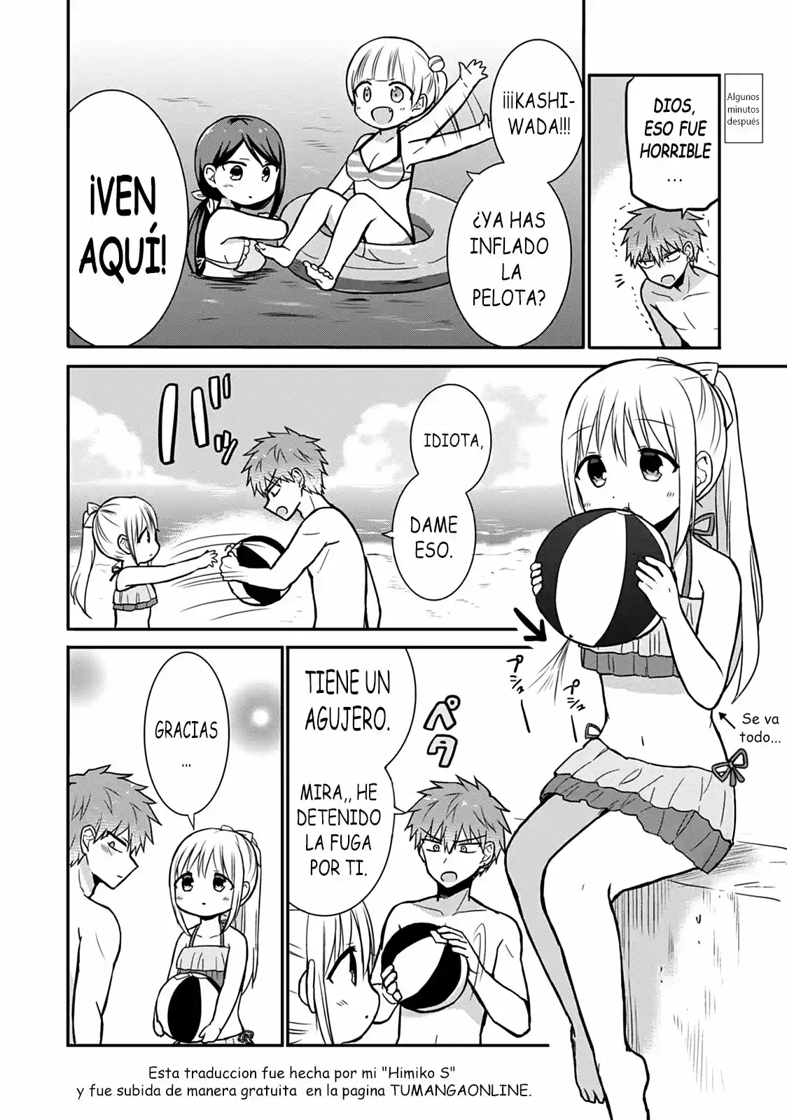 La Inexpresiva Kashiwada-san Y El Emotivo Oota-kun | La Chica Inexpresiva Y El Chico Emocional capítulo 34 página 10