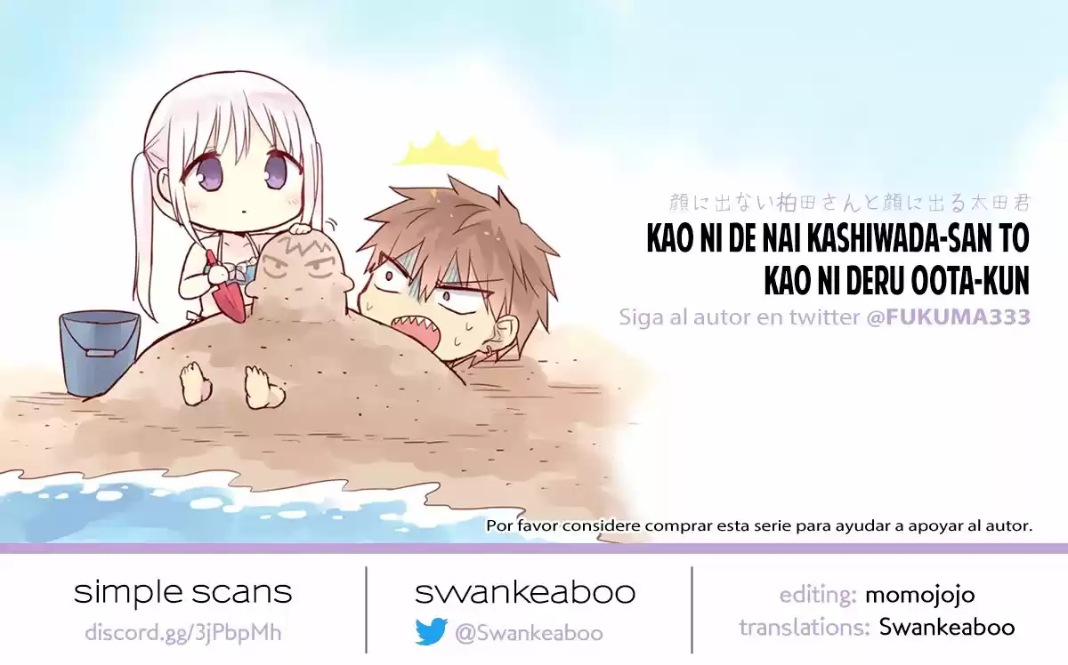 La Inexpresiva Kashiwada-san Y El Emotivo Oota-kun | La Chica Inexpresiva Y El Chico Emocional capítulo 34 página 20