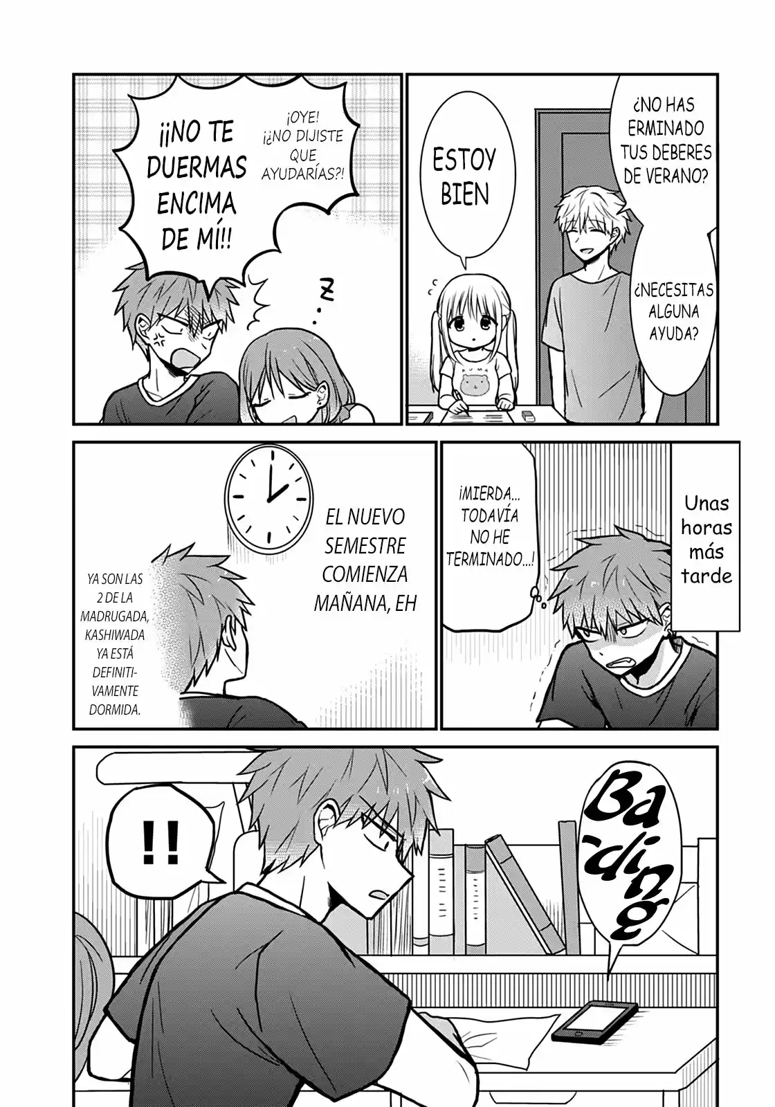 La Inexpresiva Kashiwada-san Y El Emotivo Oota-kun | La Chica Inexpresiva Y El Chico Emocional capítulo 37.50 página 5