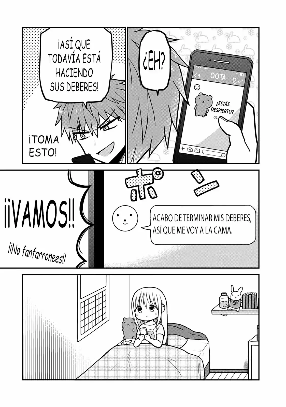 La Inexpresiva Kashiwada-san Y El Emotivo Oota-kun | La Chica Inexpresiva Y El Chico Emocional capítulo 37.50 página 6