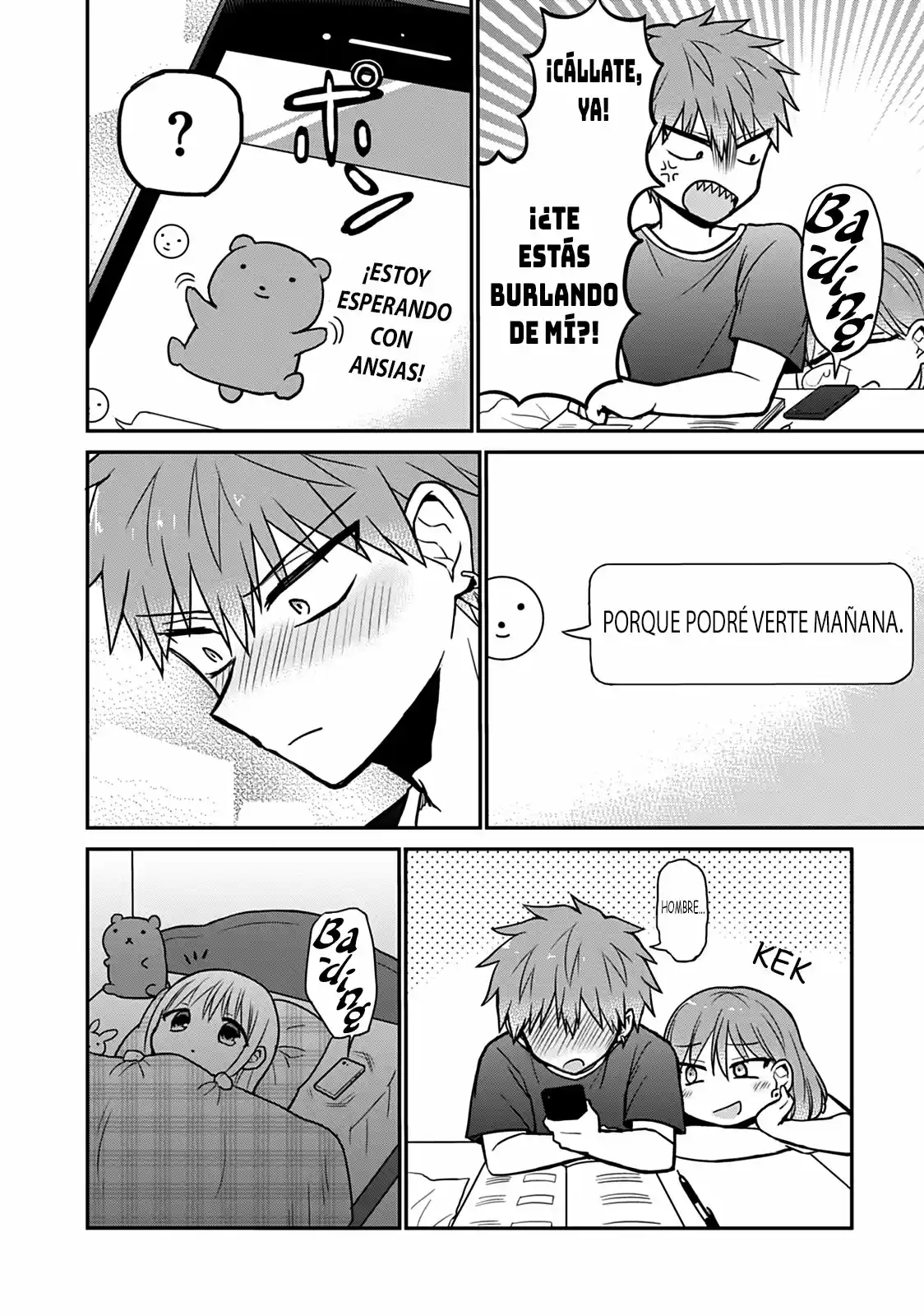 La Inexpresiva Kashiwada-san Y El Emotivo Oota-kun | La Chica Inexpresiva Y El Chico Emocional capítulo 37.50 página 7