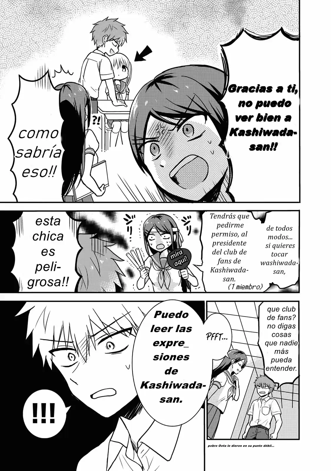 La Inexpresiva Kashiwada-san Y El Emotivo Oota-kun | La Chica Inexpresiva Y El Chico Emocional capítulo 5 página 6