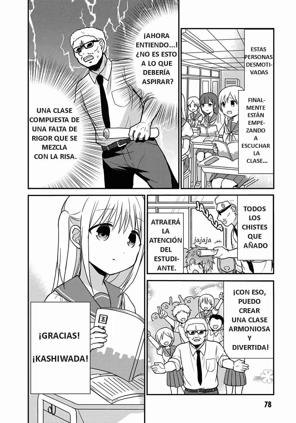 La Inexpresiva Kashiwada-san Y El Emotivo Oota-kun | La Chica Inexpresiva Y El Chico Emocional capítulo 8 página 4